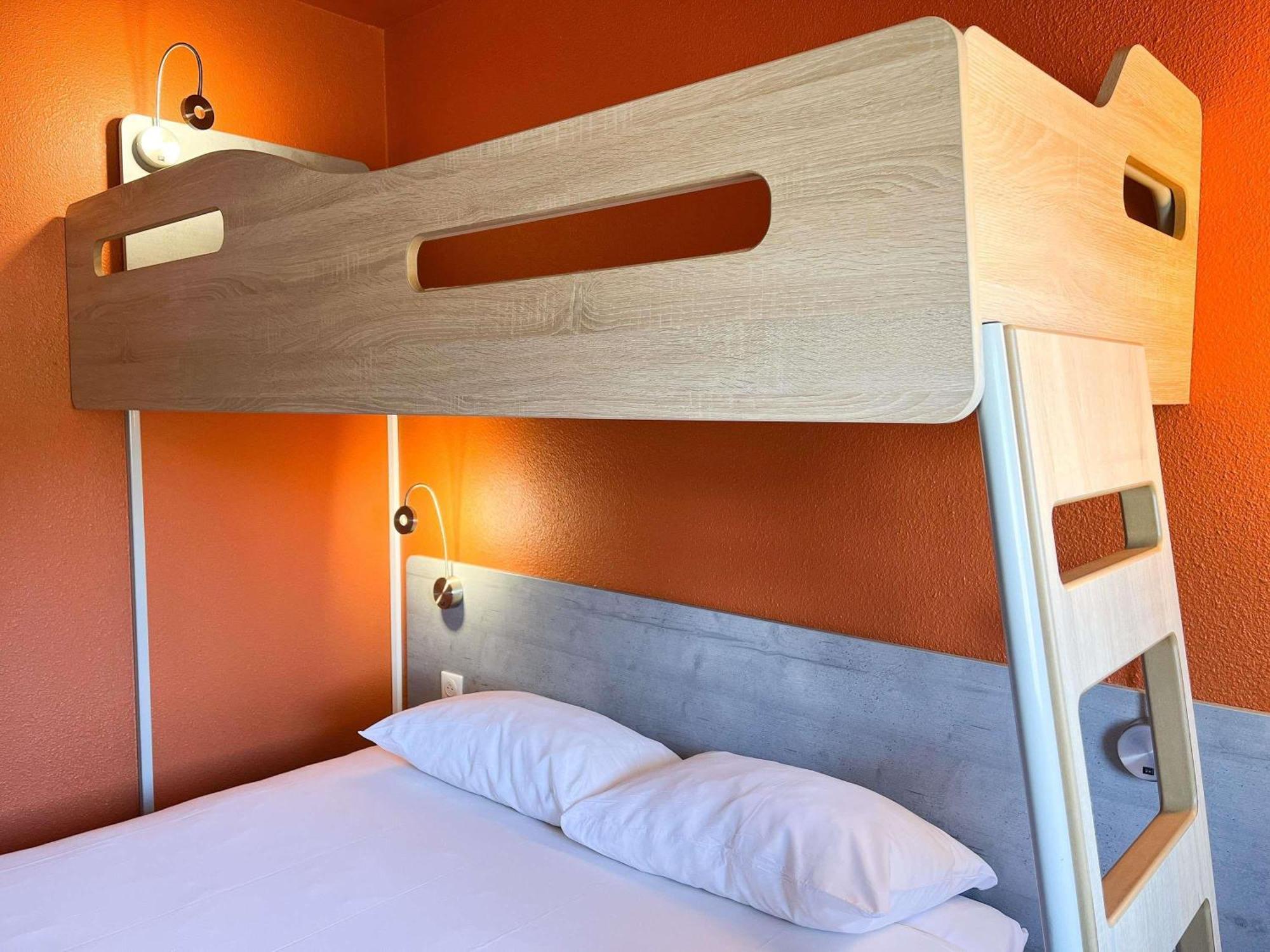 Triple Room One Double Bed One Bunk Bed